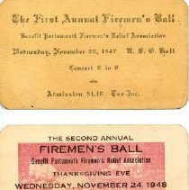 Firemen's Ball tickets from Portsmouth and York